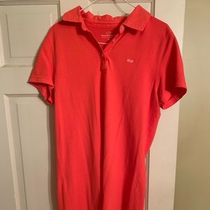 Vineyard Vines coral/pink dress
